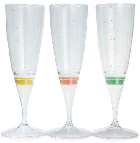 Liquid Active Led Champagne Glass