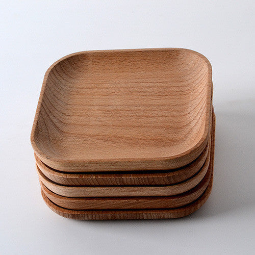 Wooden Square Plate